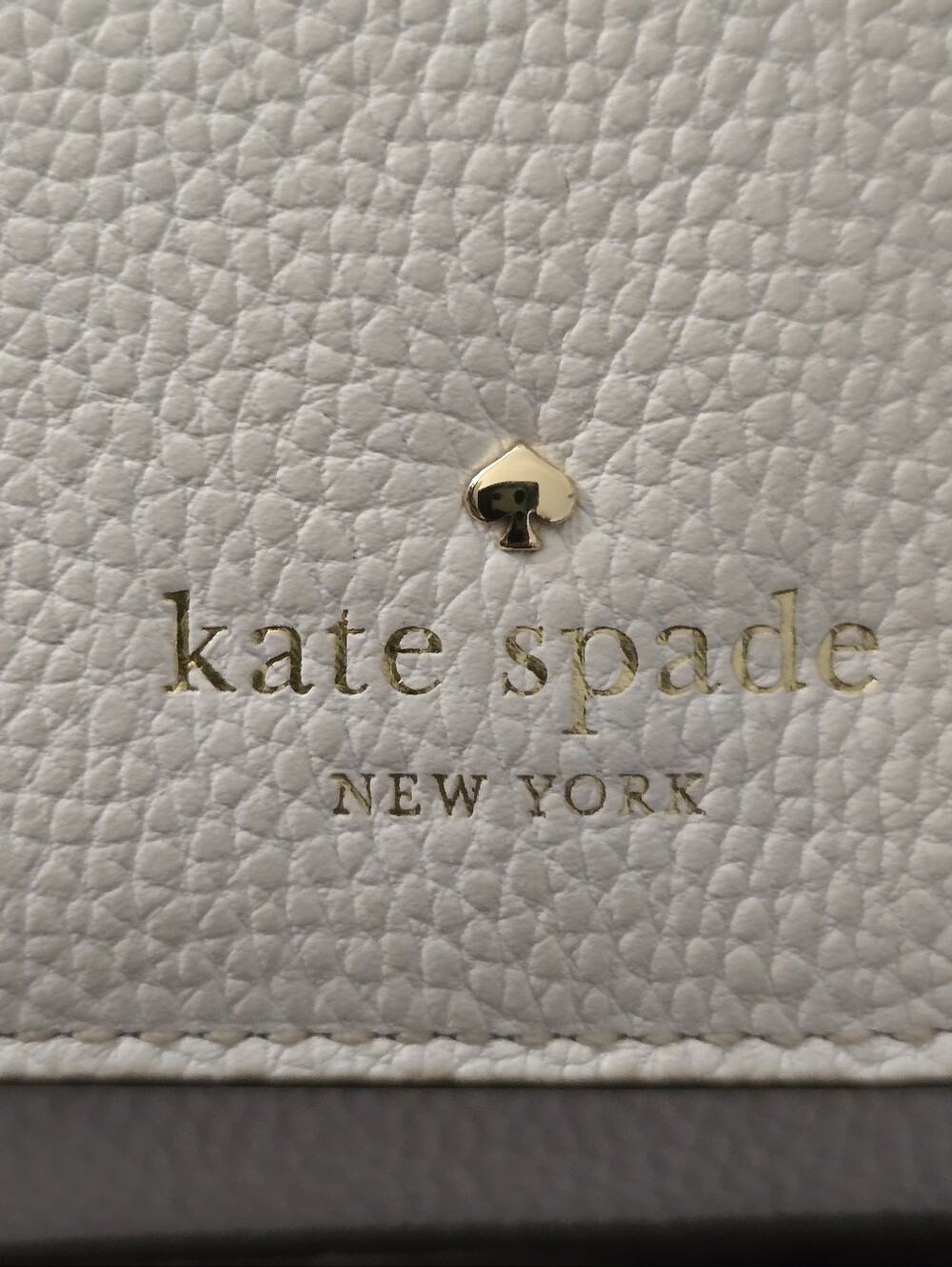 Kate Spade Orchard Street Penelope White Pebbled Leather Crossbody Bag EUC - Picture 6 of 16